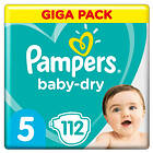 Pampers Baby-dry 5 (112-pack)