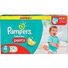 Pampers Baby-Dry Nappy Pants 4 (72-pack)
