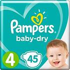 Pampers Baby-Dry 4 (45-pack)