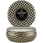 Voluspa Maison 3 Wick Tin Candle Suede Noir