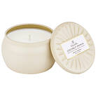 Voluspa Petite Decorative Tin Candle Papaya Coconut