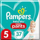 Pampers Baby-dry Nappy Pants 5 (37-pack)