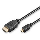 MicroConnect 18Gbps HDMI - HDMI Micro High Speed 3m