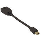 MicroConnect 21,6Gbps DisplayPort - DisplayPort Mini F-M 0,15m