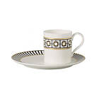 Villeroy & Boch Metro Chic Kaffekop med Fat 21cl 2-pack