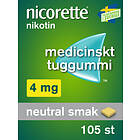 Nicorette Medicinskt Tuggummi 4mg 105st