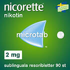 Nicorette Microtab 2mg 90 Sugtabletter