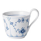 Royal Copenhagen Blue Fluted Plain Coffee Cup 25cl