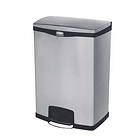 Rubbermaid Slim Jim Metal Bin 90L