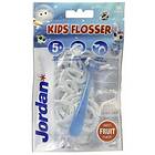 Jordan Clean Kids Flosser 5+ 36-pack (Tandtrådsbyglar)