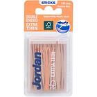 Jordan Clean Double Ended Dental Sticks 140-pack (Tandpetare)
