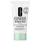 Clinique All About 2-in-1 Cleansing+ Exfoliating Jelly 30ml