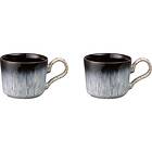 Denby Studio Halo Espressokopp 10cl 2-pack