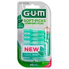 GUM Soft-Picks Comfort Flex Medium 40-pack (Mellanrumsborstar)