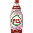 Yes Clean & Care Rose & Satin Diskmedel 480ml