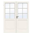 Swedoor Jeld-Wen Parinnerdörr Compact SP6+SP6 Glass 15,3x20