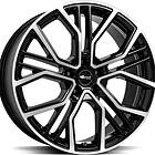 Brock Wheels B41 Black Full Polish 8.5x21 5/110 ET30 CB65.1