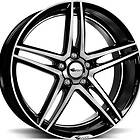 Brock Wheels B33 Black Full Polish 8x17 5/114.3 ET38 CB72.6