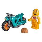 LEGO City 60310 Stuntmotorsykkel og kyllingdrakt-figur