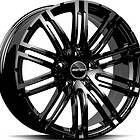 GMP Targa Glossy Black 11.5x21 5/130 ET52 CB71.6
