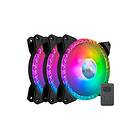 Cooler Master MasterFan MF120 Prismatic RGB PWM 120mm LED 3-pack