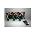 Inter-Tech Alseye Halo 3.0 Plus Fan Set RGB 120mm