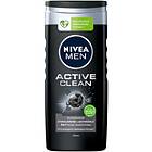 Nivea Men Active Clean 3in1 Shower Gel 250ml