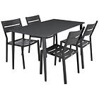 Brafab Grupp Delia 140x78cm (inkl. 4st Karmstolar)