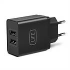 1Life Wall Charger pa:dual usb