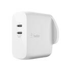 Belkin Wall Charger Boost Charge 63W WCH003myWH