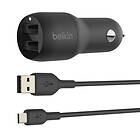 Belkin Car Charger Boost Charge 24W CCE002bt1MBK