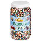 Hama Midi 211-58 Beads In Tub 13000 (Mix 58)