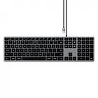 Satechi Slim W3 Wired Backlit Keyboard (Nordisk)