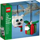LEGO BrickHeadz 40494 Ensemble Ours Polaire Et Cadeau