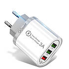 QGeeM QC3.0 3A + 2x 2.1A