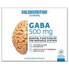 Gold Nutrition Clinical GABA 500mg 60 Capsules
