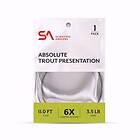 Scientific Anglers Absolute Trout Leader 5X 0.15mm