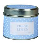 The Country Candle Company Polka Dot Collection Fresh Linen Scented Candle