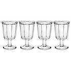 Serax Surface White Wine Glass 18cl 4-pack