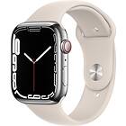 Apple Watch Series 7 4G 45mm Stainless Steel with Sport Band