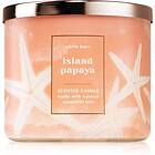 Bath & Body Works 3-week Island Papaya Scented Candle