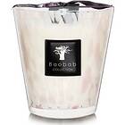 Baobab Collection Pearls White Bougies Parfumées 16cm