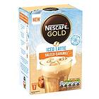 Nescafé Gold Iced Latte Salted Caramel 7kpl (pussit)