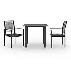 vidaXL 3 Piece Garden Dining Set