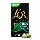 L'OR Nespresso Espresso Bio Organic 9 10st (Kapsler)