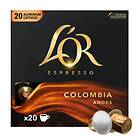 L'OR Nespresso Colombia XL 20st (Kapsler)