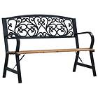 vidaXL Garden Bench 120 cm Wood