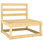 vidaXL Garden Middle Sofa Solid Pinewood