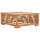 vidaXL Garden Table 69.5x69.5x31 cm Solid Teak Wood