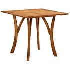 vidaXL Garden Table 85x85x75 cm Solid Acacia Wood